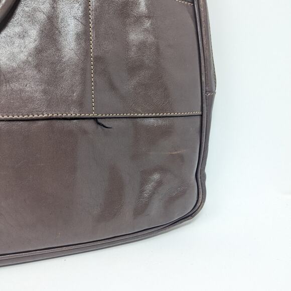 Bric's Leather Top Handle Messenger Bag Brown - Picture 7 of 16